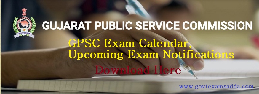 GPSC Exam Calendar 2022-23