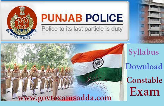 Punjab Police Constable Syllabus 2022