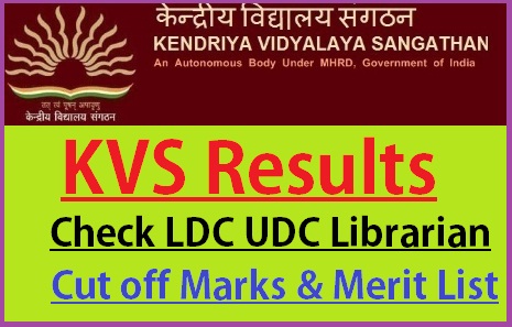 KVS LDC Result 2023