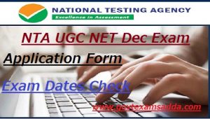 NTA UGC NET Application Form 2022