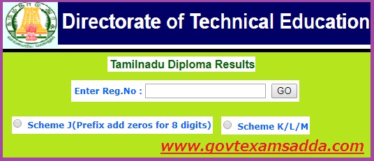 Tamil Nadu Diploma Result 2023
