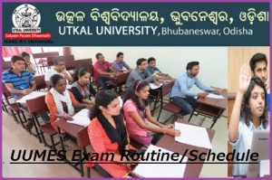 Utkal University Exam Routine 2023