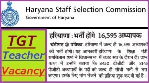 Haryana TGT Teacher Recruitment 2023