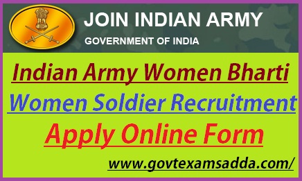 Indian Army Women Military Police Recruitment 2022