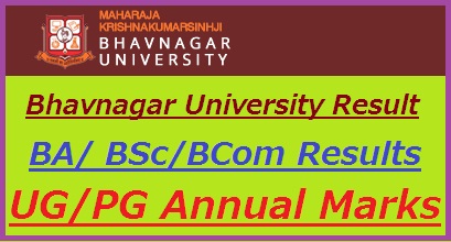 Bhavnagar University Result 2023