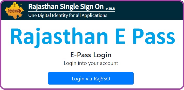 Rajasthan Lockdown E-Pass