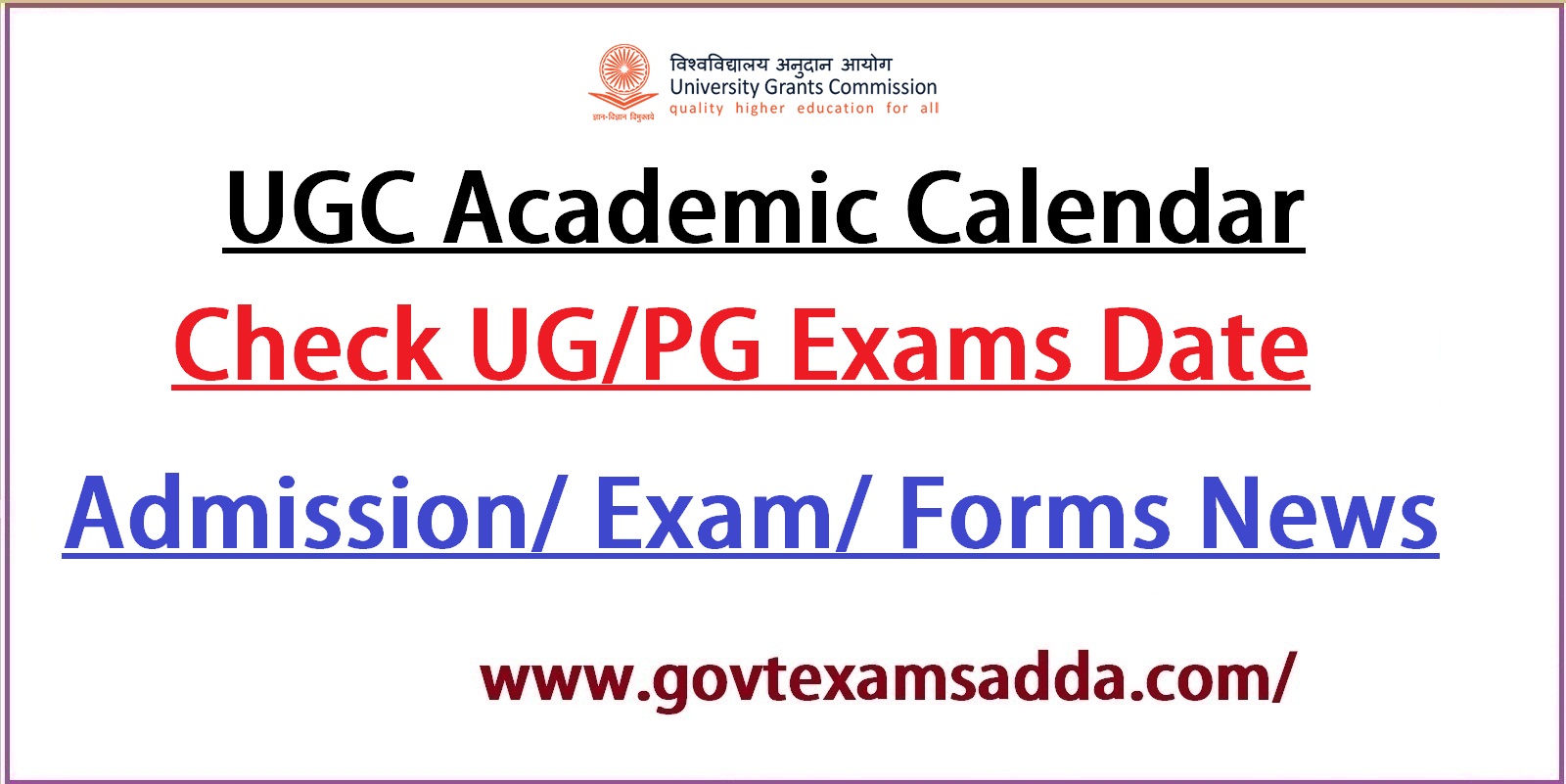 UGC Academic Calendar 2023-24