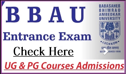 BBAU Admission Counselling Schedule 2023