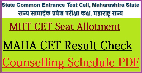 MHT CET Seat Allotment Result 2023