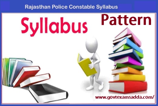 Rajasthan Police Syllabus 2022