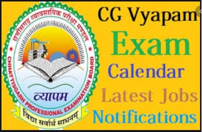 CG Vyapam Exam Calendar 2022-23