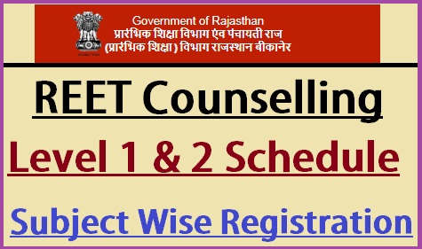 REET Counselling 2021-22