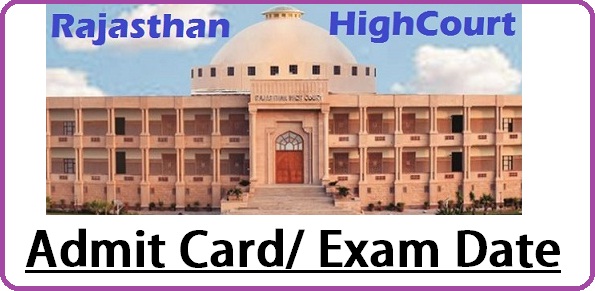 Rajasthan High Court Clerk Admit Card 2023