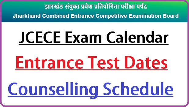 JCECEB Exam Calendar 2022-23