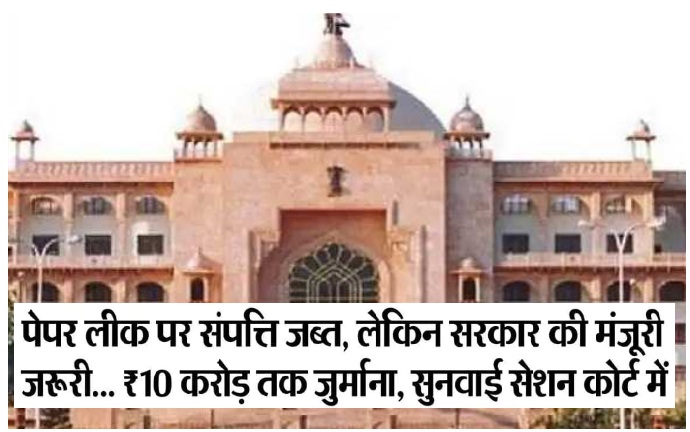 Rajasthan Anti Cheating Bill 2022