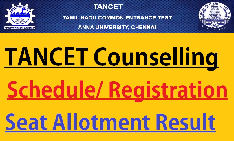 TANCET Counselling 2024 Dates