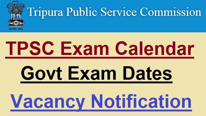 Tripura PSC Recruitment 2023